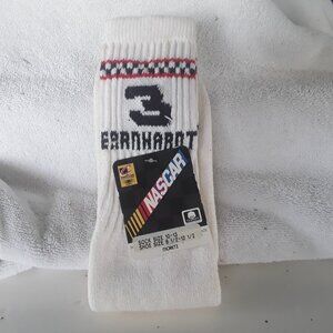Dale Earnhardt Sr Socks- 1 pair, white with number 3 and name. by Moretz